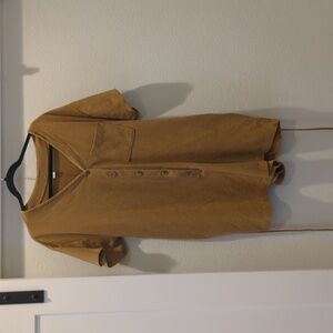 Women's XL Mustard Yellow Romper - clearance sale!